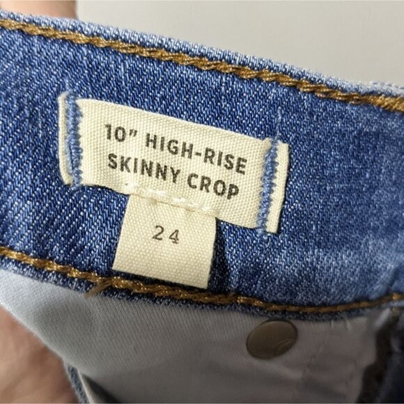 New Madewell | High-rise Skinny Crop in Summerweight Denim - Picture 9 of 13